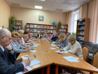 Cостоялось очередное заседание Президиума городского Совета ветеранов 