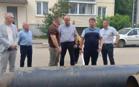 Прошло совещание с целью контроля проведения работ по капитальному ремонту тепловых сетей