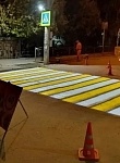 В Калуге наносят дорожную разметку 