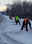 Организация ночной уборки снега в Калуге