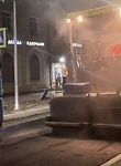 На Чичерина укладывают выравнивающий слой асфальта